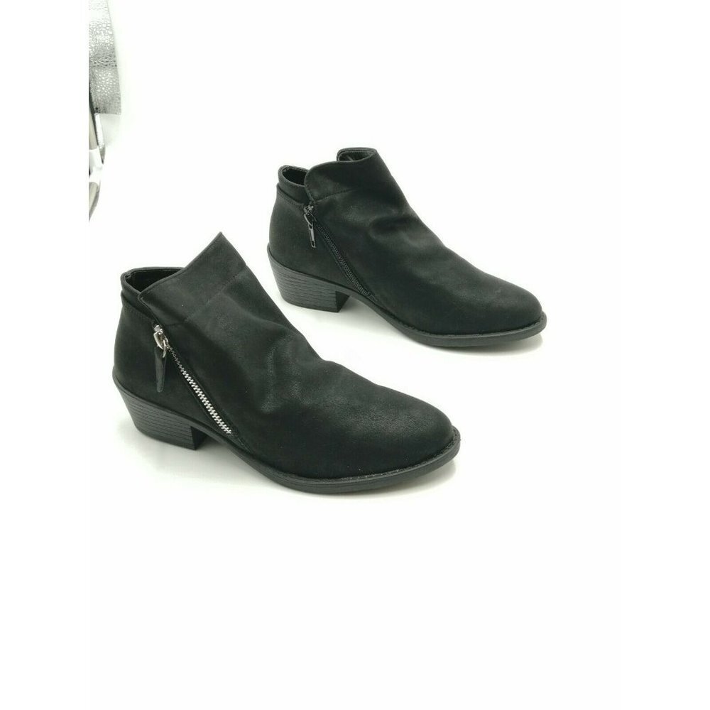 Easy Street Gusto Ankle Booties Boots Black Women's US 6.5 New